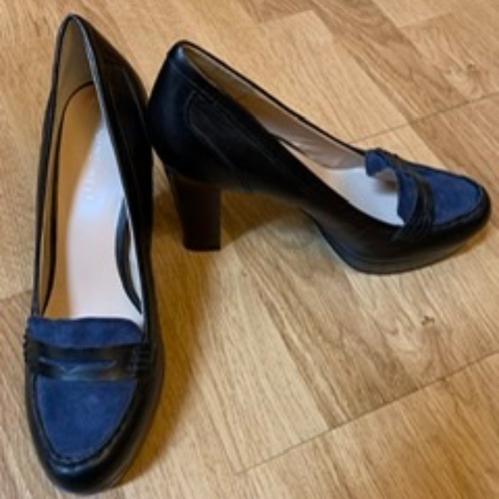 Women’s suede/leather heels